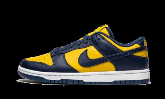 Scarpe - Basket - Unisex - Dunk Low Michigan - University Gold/Navy/White