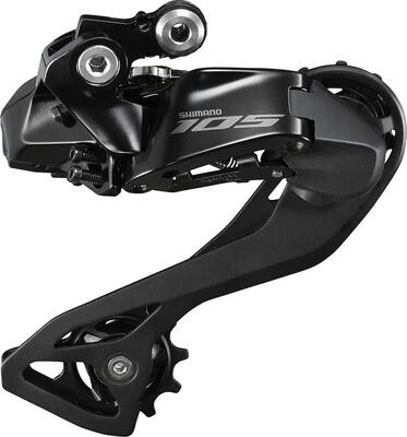 Shimano 105 di2 rd-r7150 achterderailleur 2x12s zwart