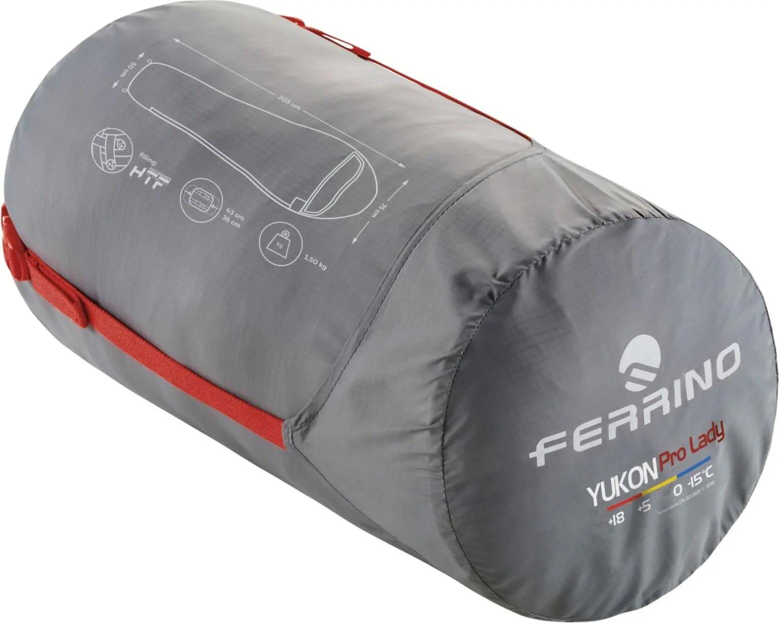 Sac de Couchage Femme Ferrino Yukon Pro Lady Rouge 2/2
