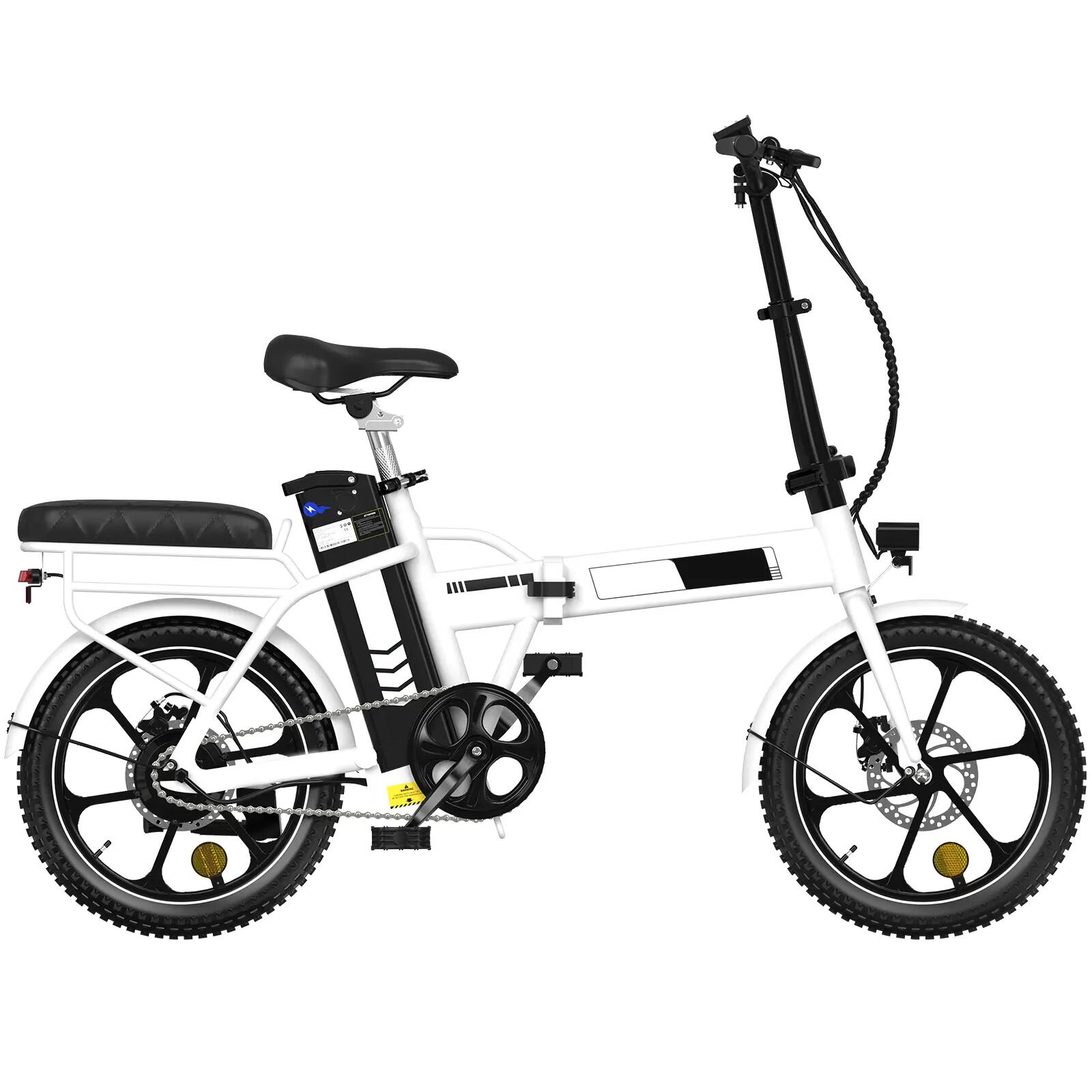 Vélo électrique pliant 16" 250W batterie amovible 36V 12Ah BK5S 3/6