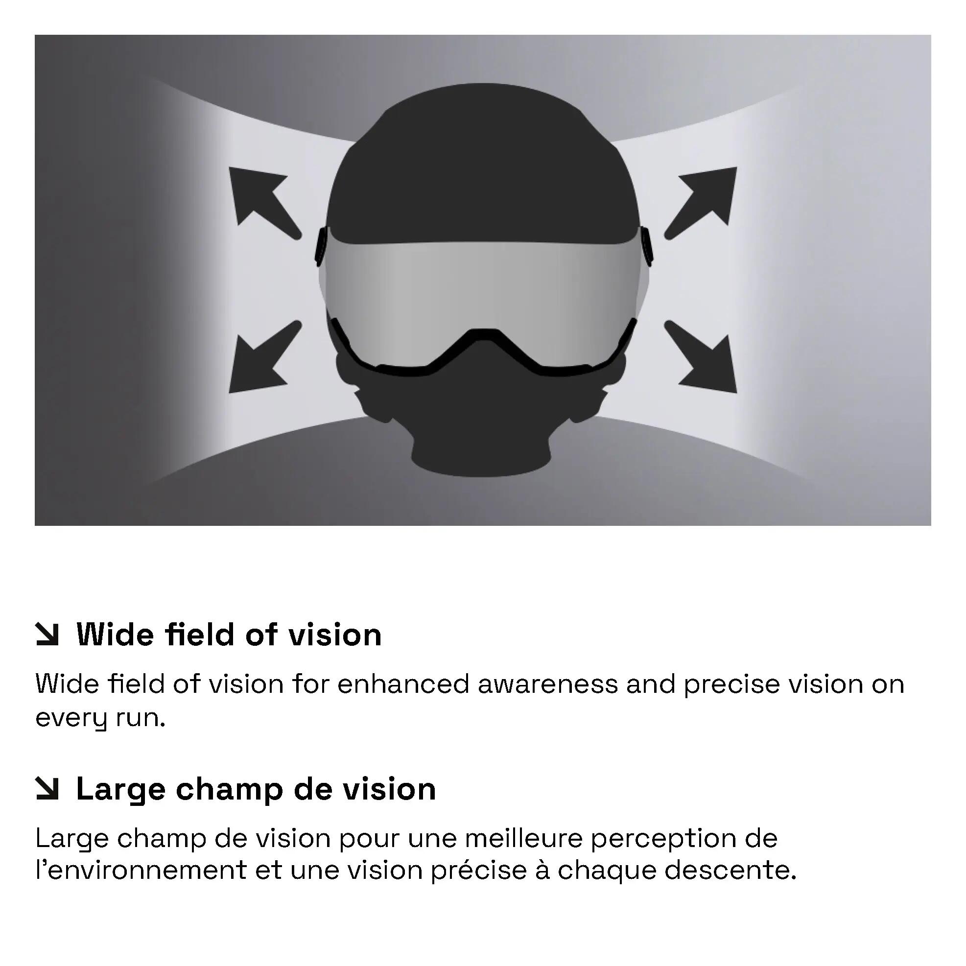 Capacete de Esqui BOLLÉ MIGHT VISOR - Visière Categoria 2 - Adulto 2/6