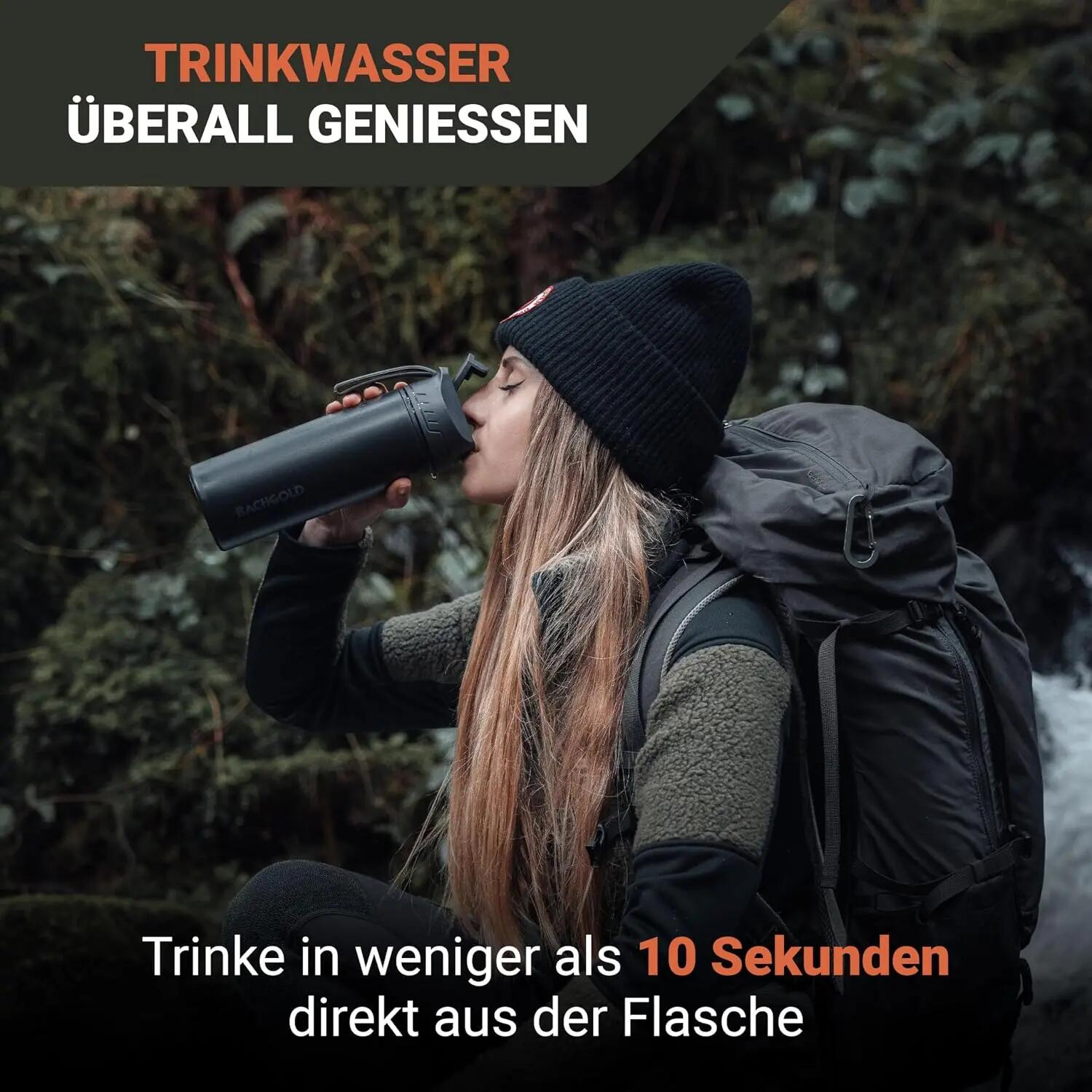 Bachgold Outdoor Wechselfilter für 500ml Flasche 3/7