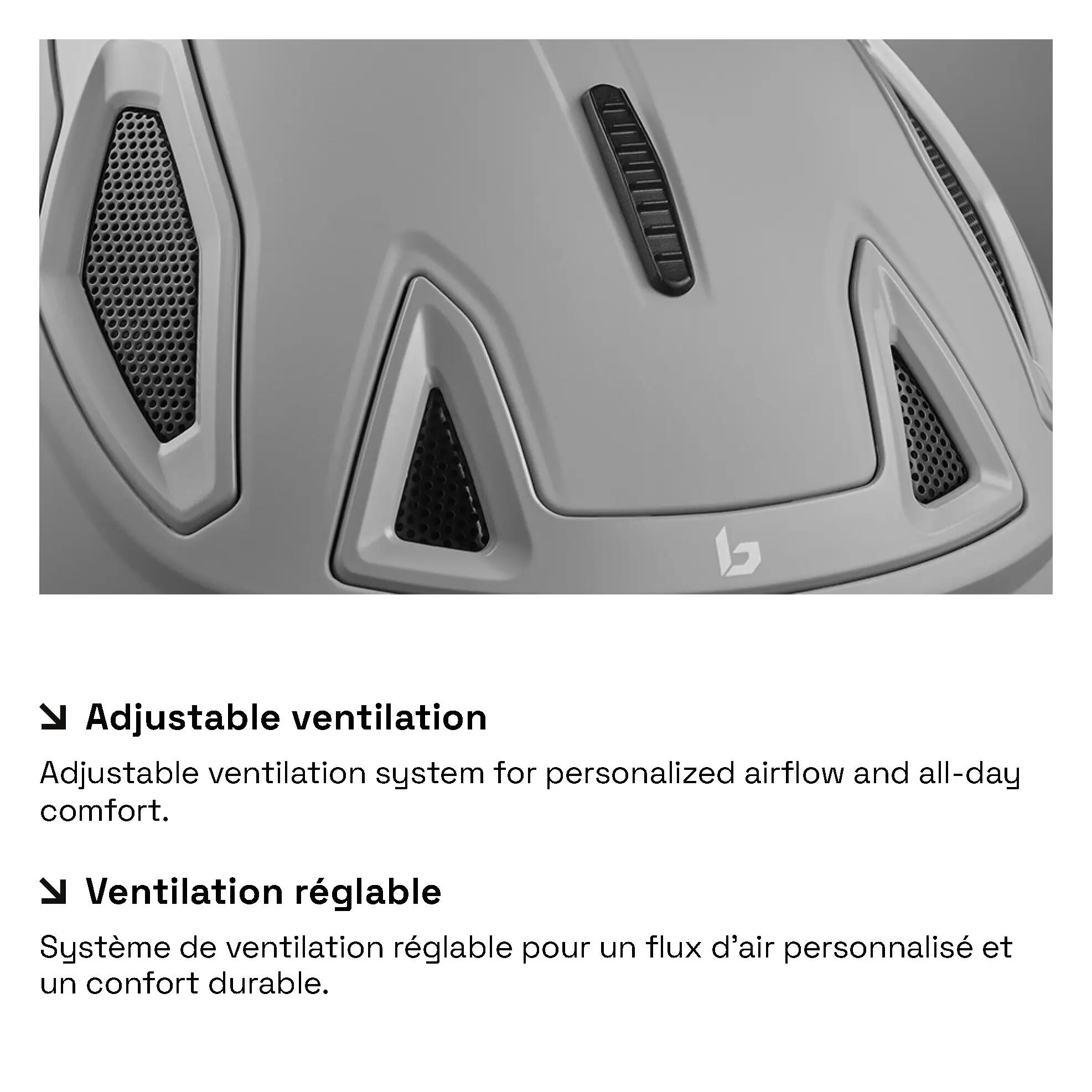 Casque de ski V-LINE avec visière photochromique Cat 1-3 7/8