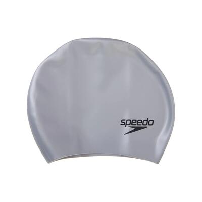 Silicone gegoten badmuts (zwart)