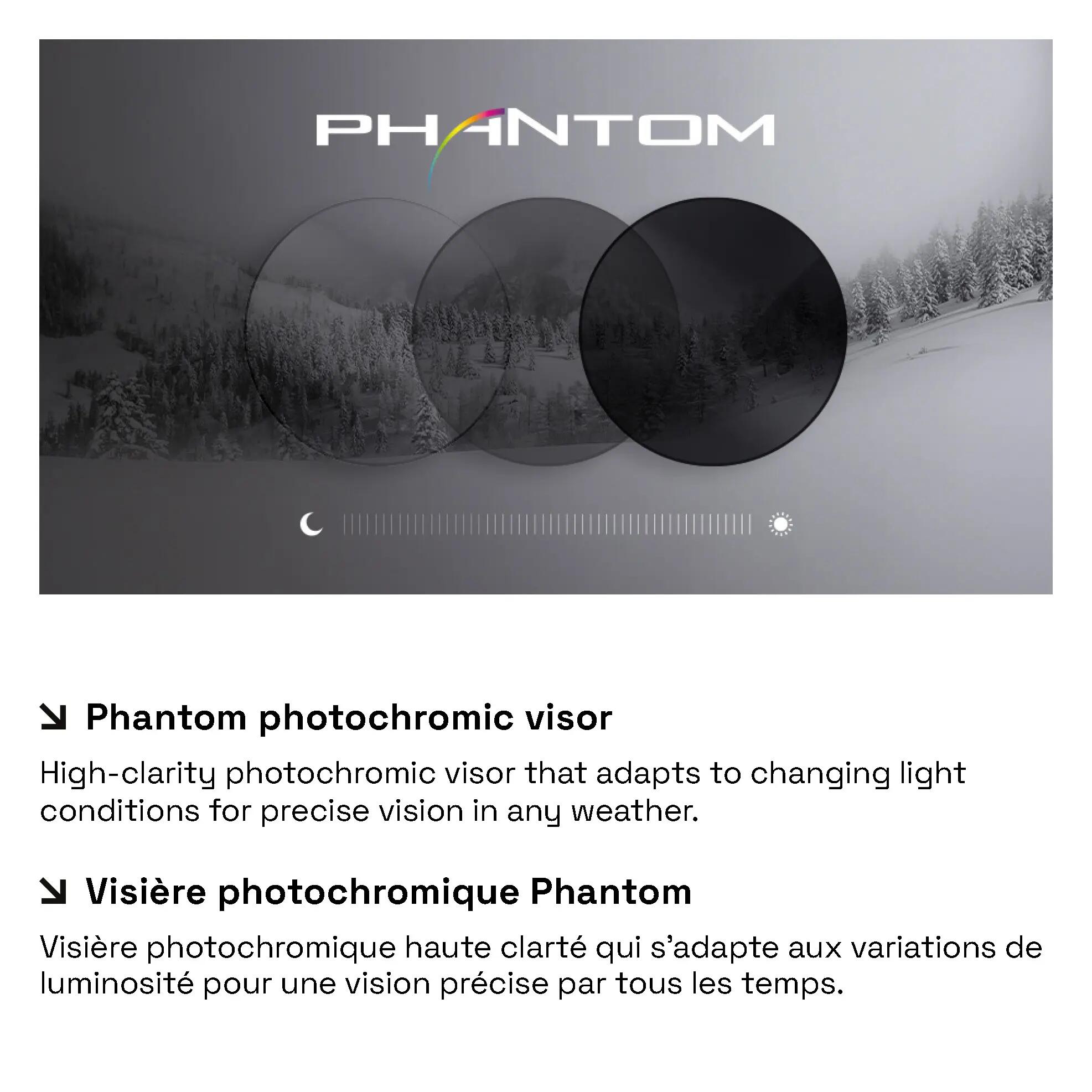 Skihelm V-RYFT MIPS mit photochromem Visier Kat 1-3 4/7