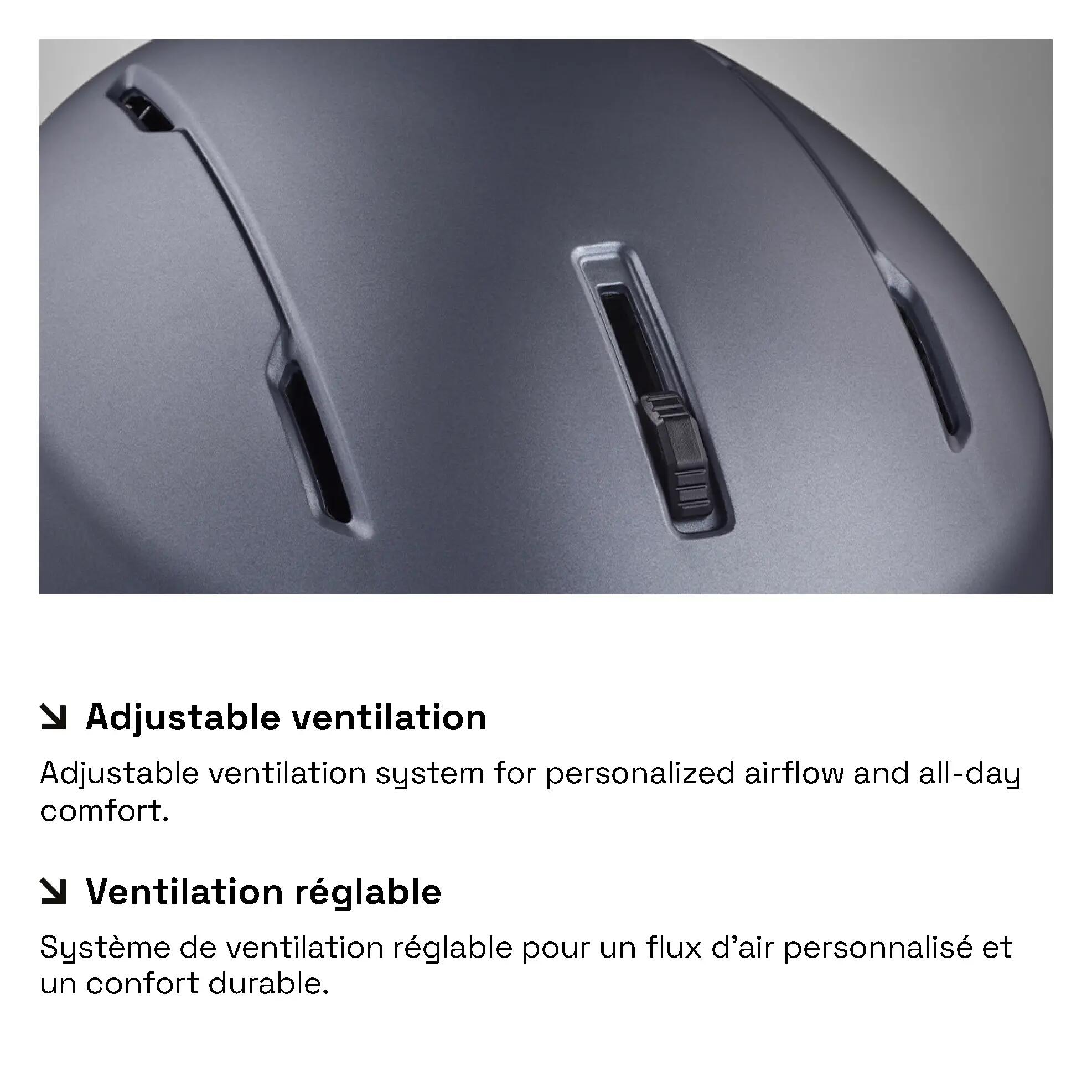 Casque de ski X-FUSION PURE avec visière Cat 2 3/5