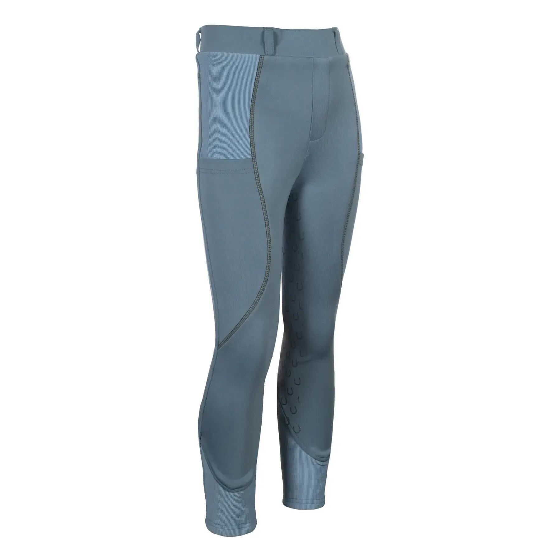 Dziewczęce legginsy jeździeckie z pełną przyczepnością HKM Kids Claire