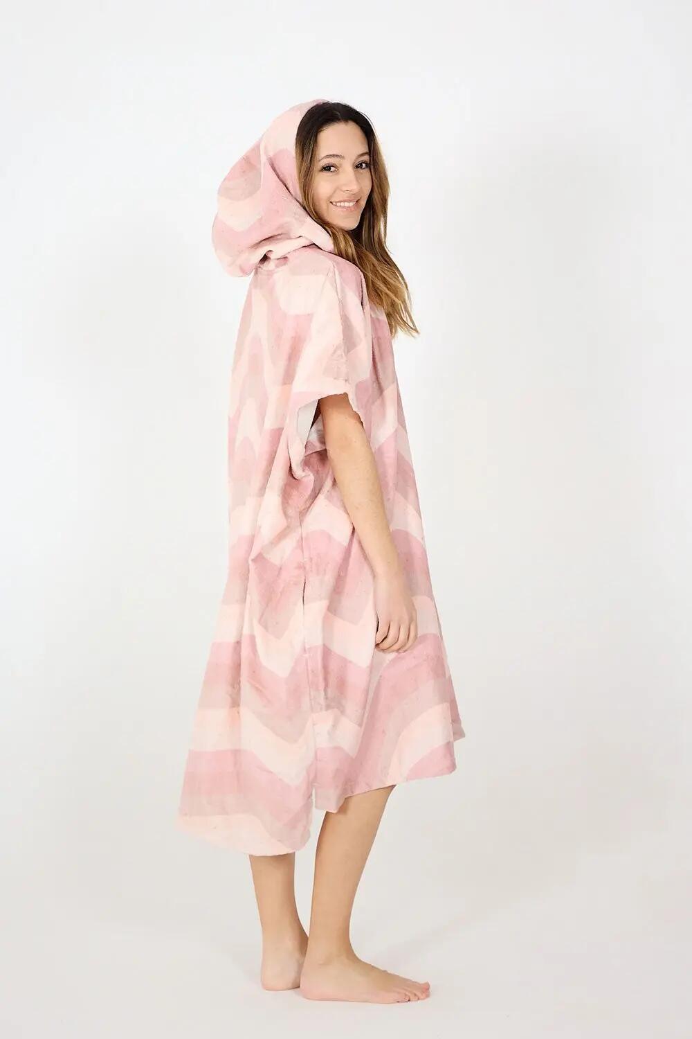 Poncho de Surf Adulte - Ripple - Candy 4/4