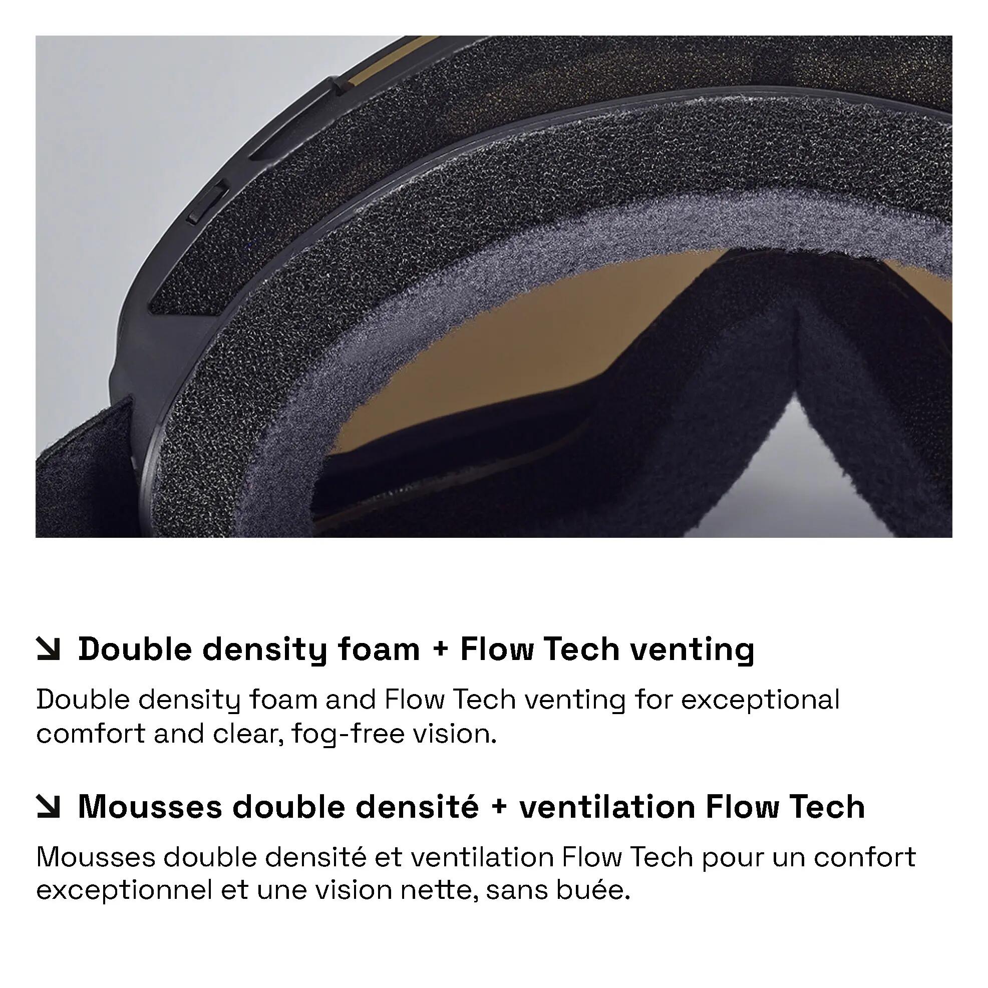 Maschera da sci cilindrica ROCKET PLUS Cat 2 da bambino 6/7