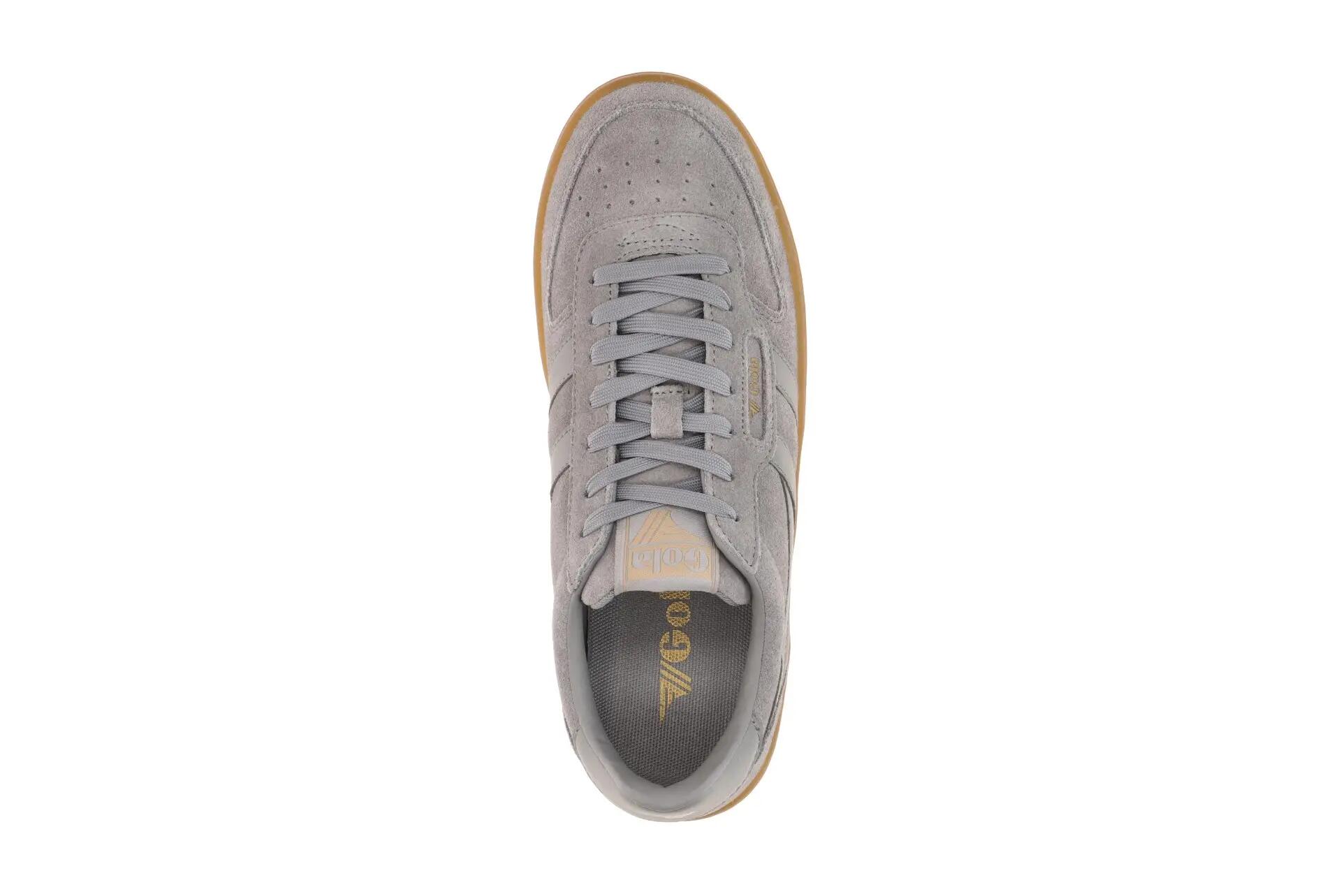 Gola Hawk Suede Schuhe Sneakers grau cement Damen CLB571 6/7