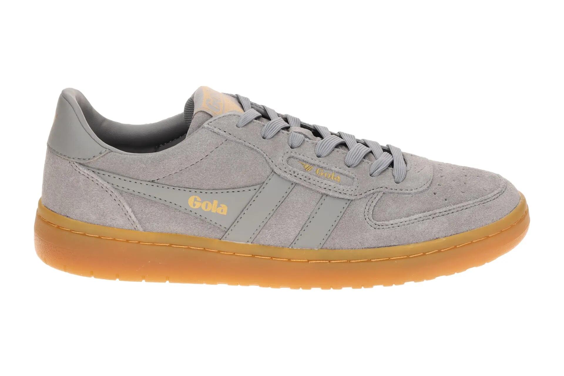 Gola Hawk Suede Schuhe Sneakers grau cement Damen CLB571 2/7