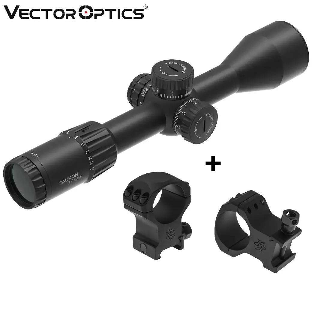 Mira Vector Optics Tauron GenII 3-18x50 30mm ZS IR FFP MPX1 2/7