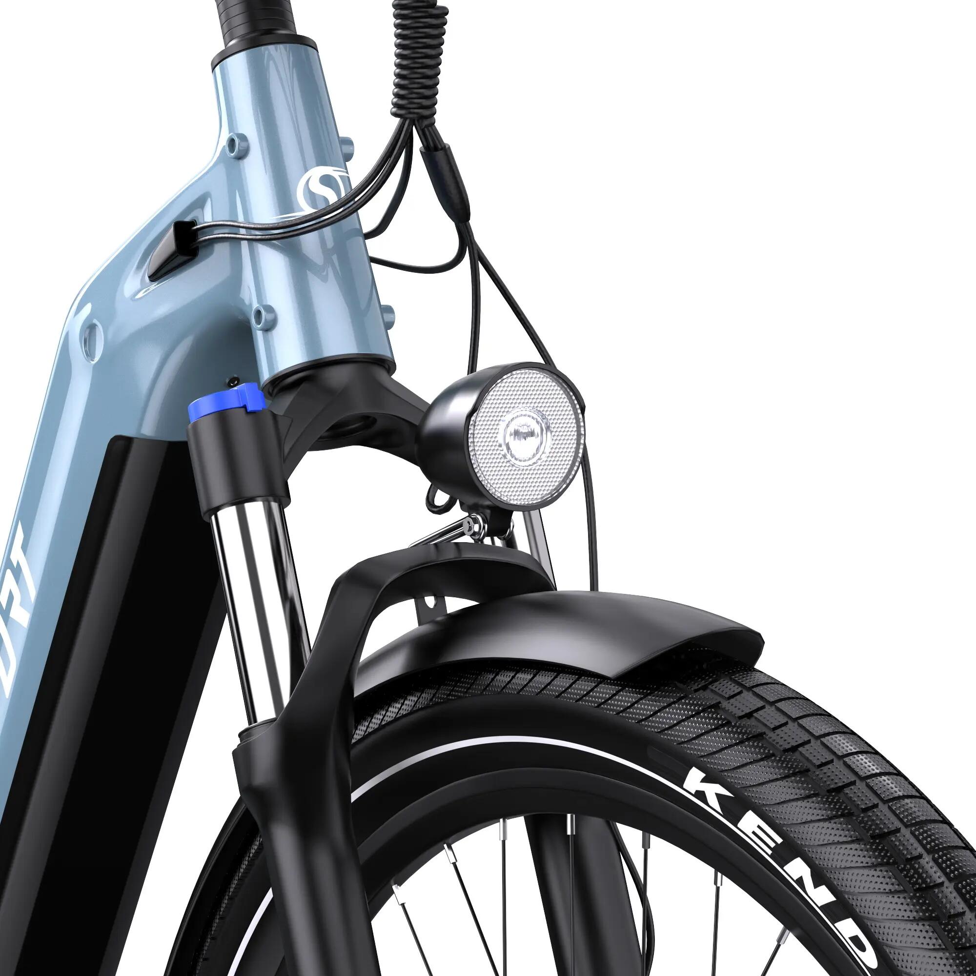 Bicicletta elettrica per adulti ONESPORT WT05 batteria 36V 18,2Ah 7/15