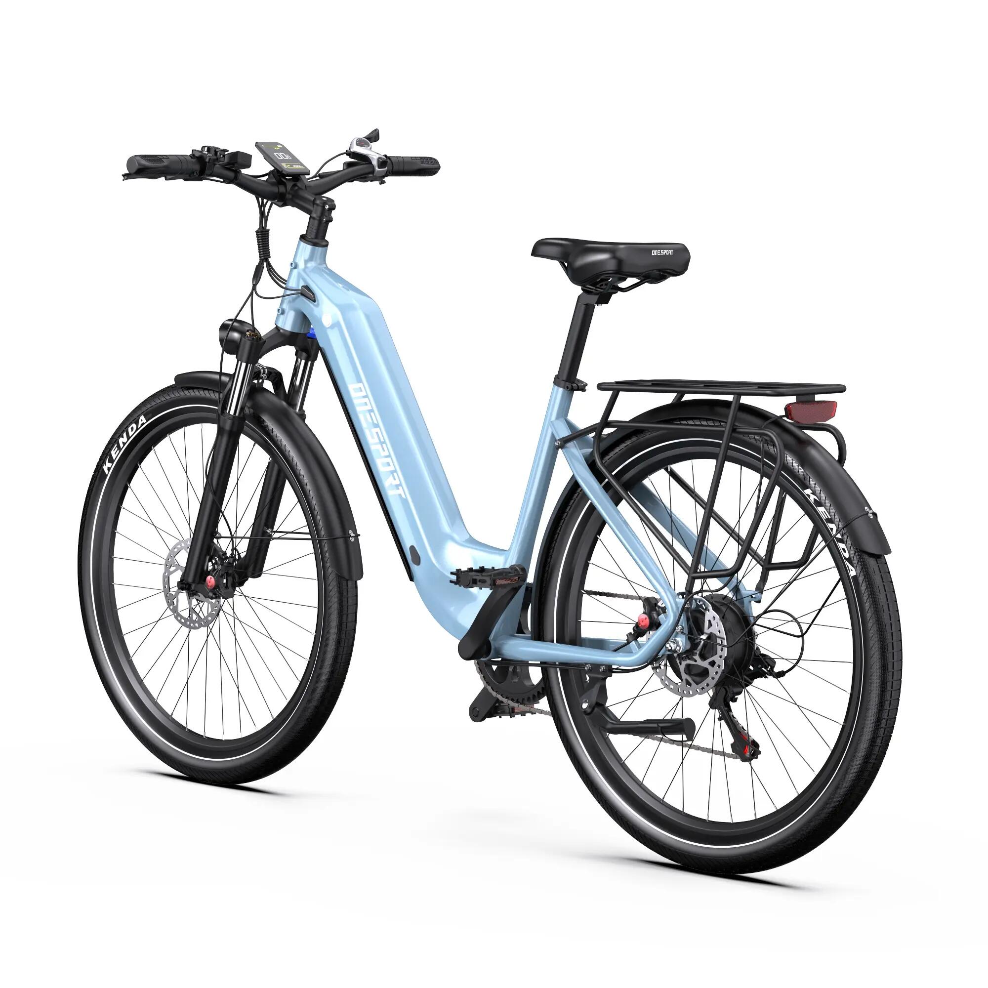 Bicicletta elettrica per adulti ONESPORT WT05 batteria 36V 18,2Ah 5/15