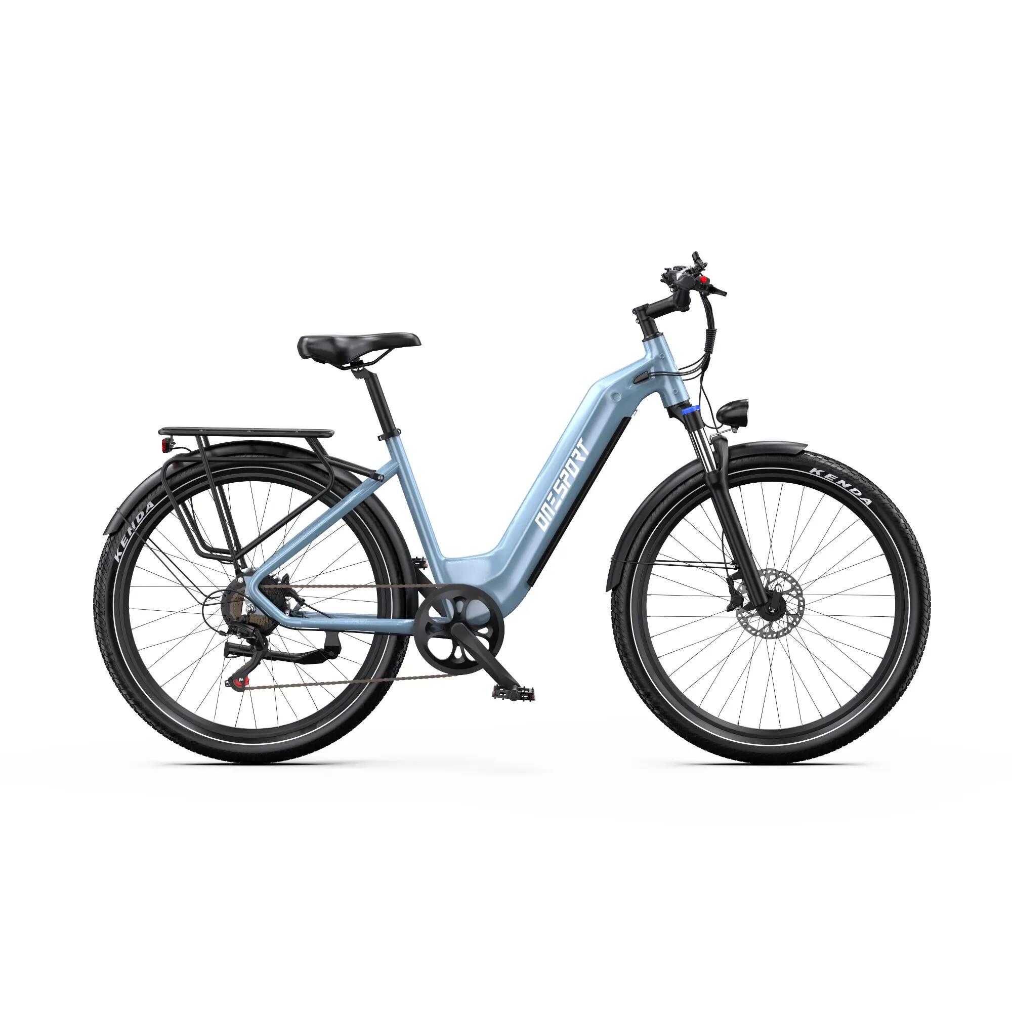 Bicicletta elettrica per adulti ONESPORT WT05 batteria 36V 18,2Ah 4/15