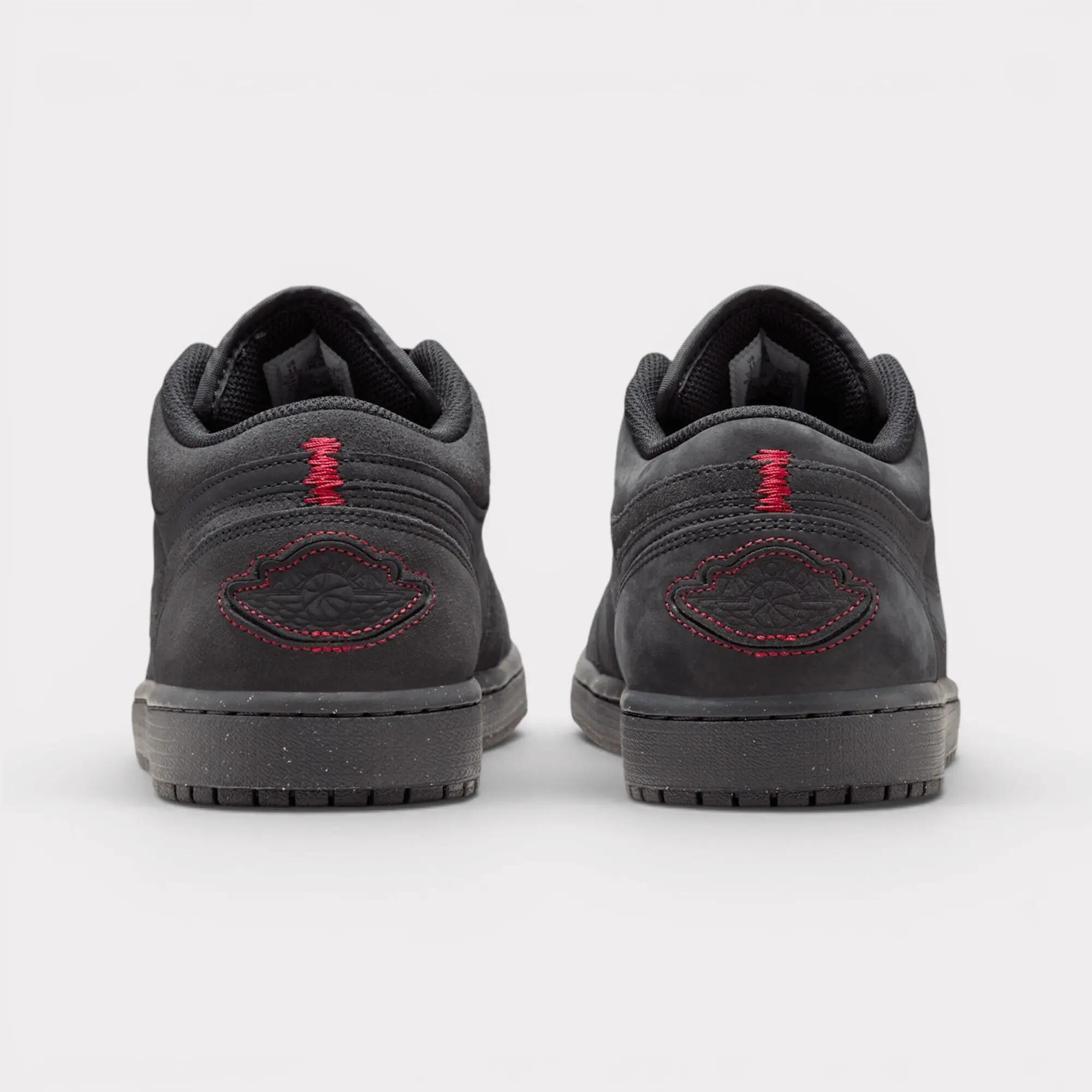Jordan 1 Low SE Craft Dark Smoke Grey Varsity Red 4/7