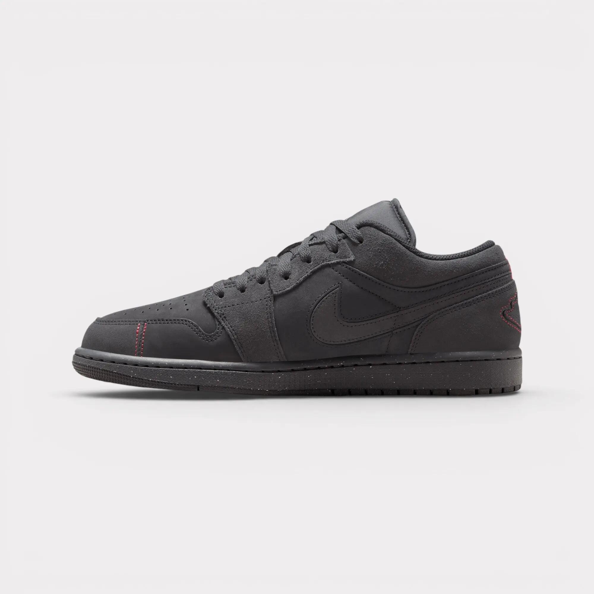 Jordan 1 Low SE Craft Dark Smoke Grey Varsity Red 3/7