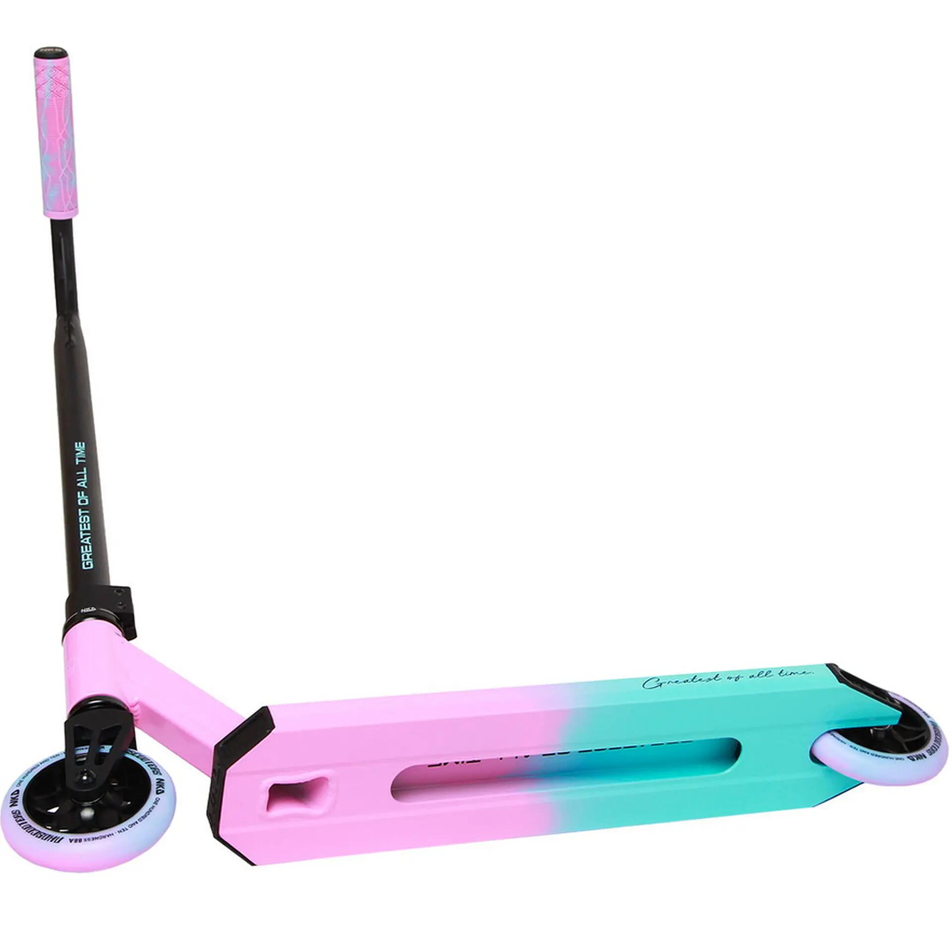 Stunt-Scooter GOAT , mint-pink 3/4