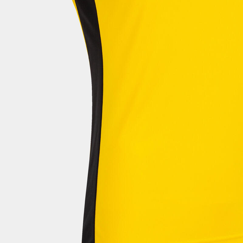 Maillot manches courtes Femme Joma Record ii jaune noir