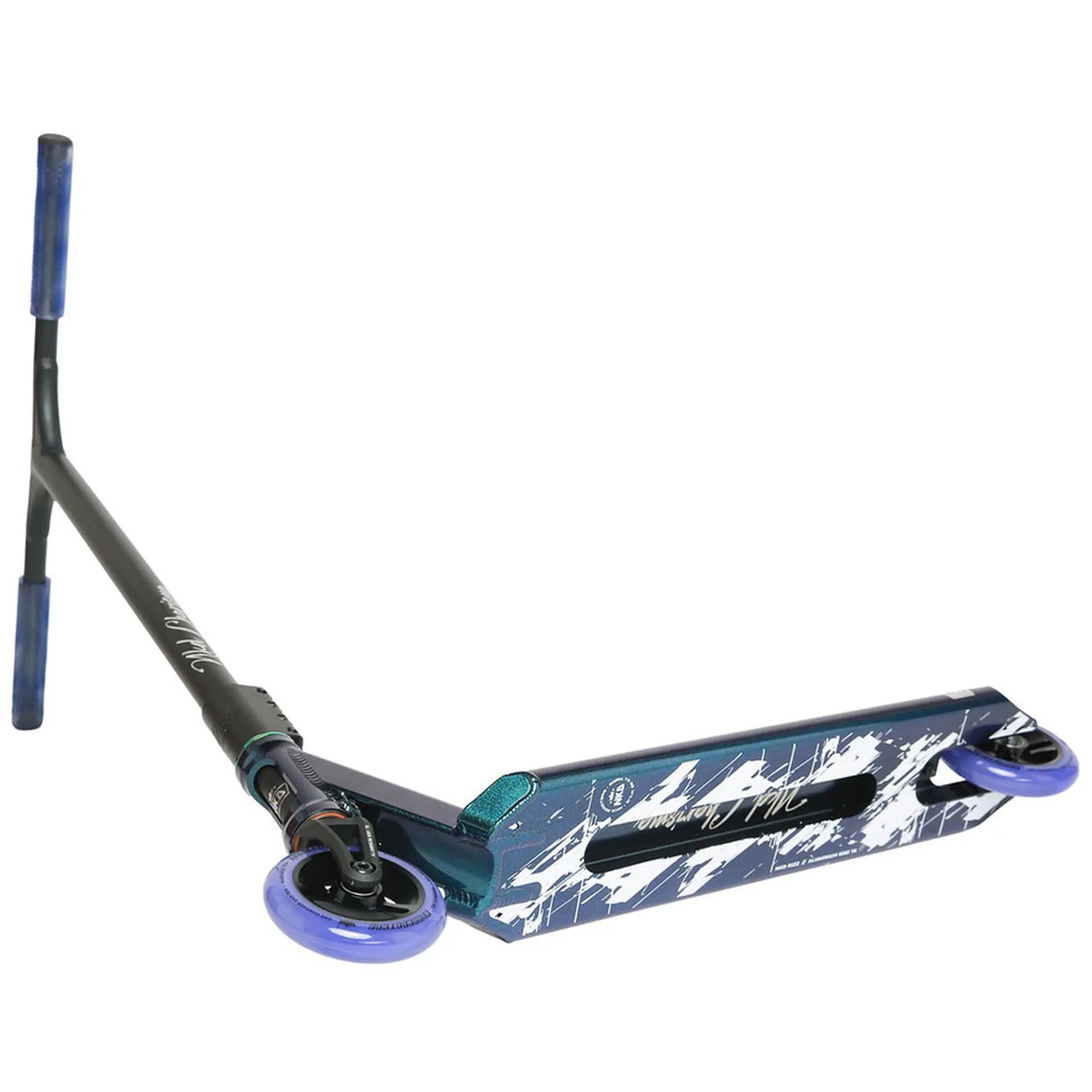 Stunt-Scooter RIZZ 81cm, schwarz-lila 3/4