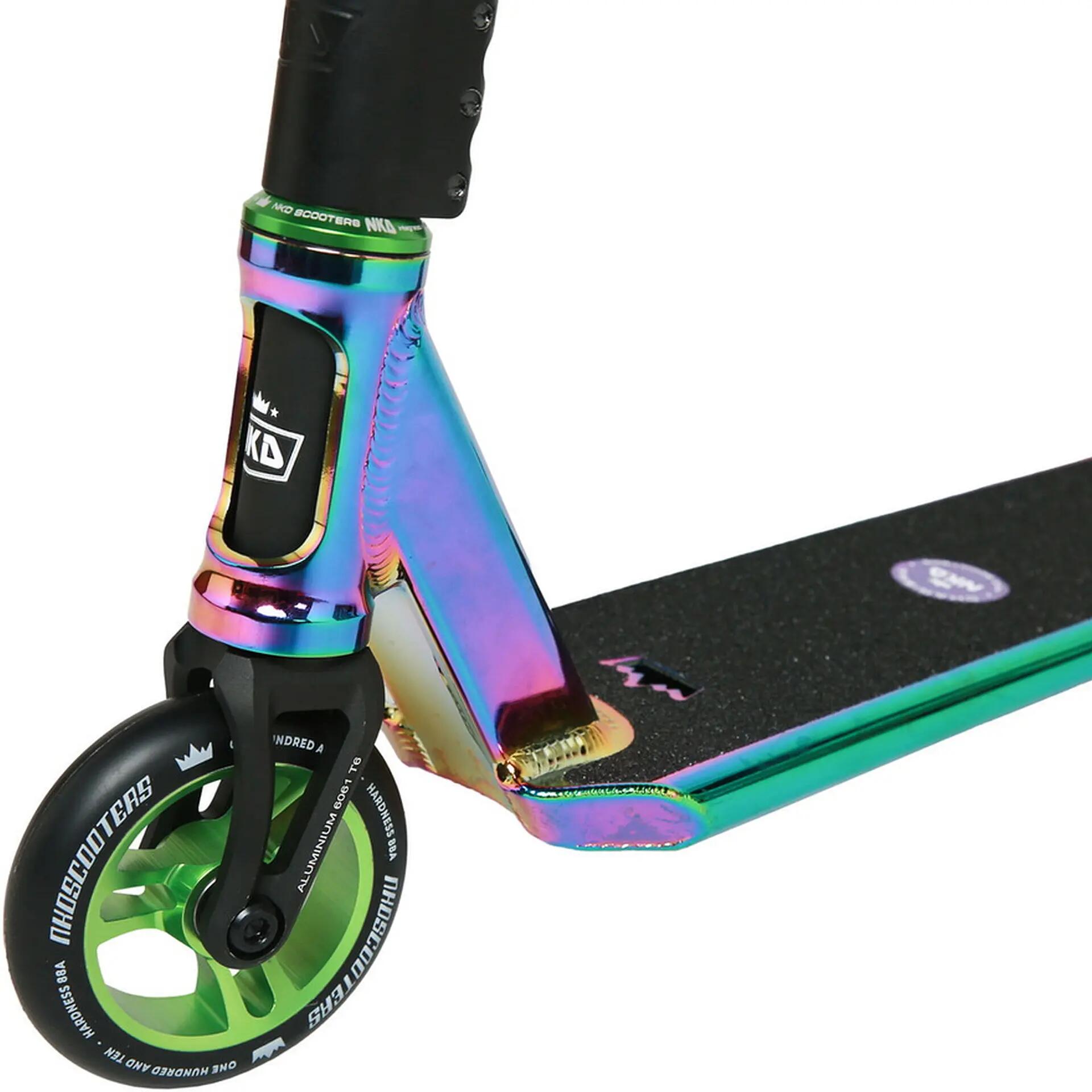 Stunt-Scooter RIZZ 81cm, rainbow 3/4