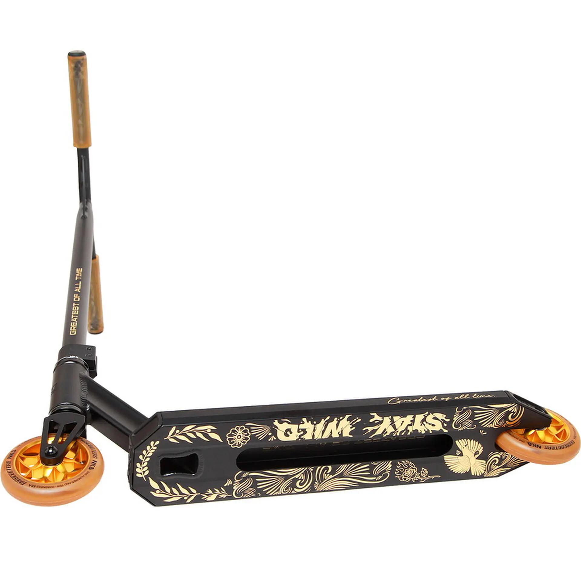 Monopattino acrobatico GOAT, nero/oro 2/3