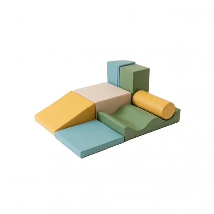 Bébé & Tout-petit Jeu Souple Blocs d'Escalade Discoverer Pastel Sea