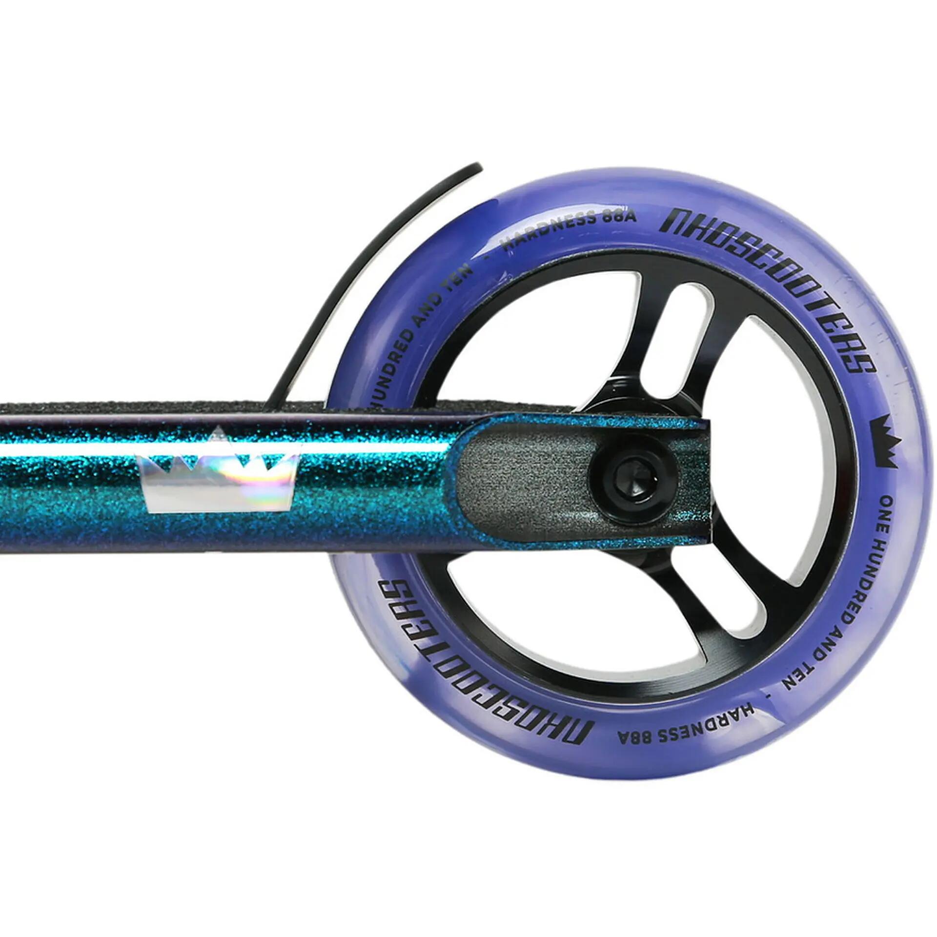 Stunt-Scooter RIZZ 81cm, schwarz-lila 2/4