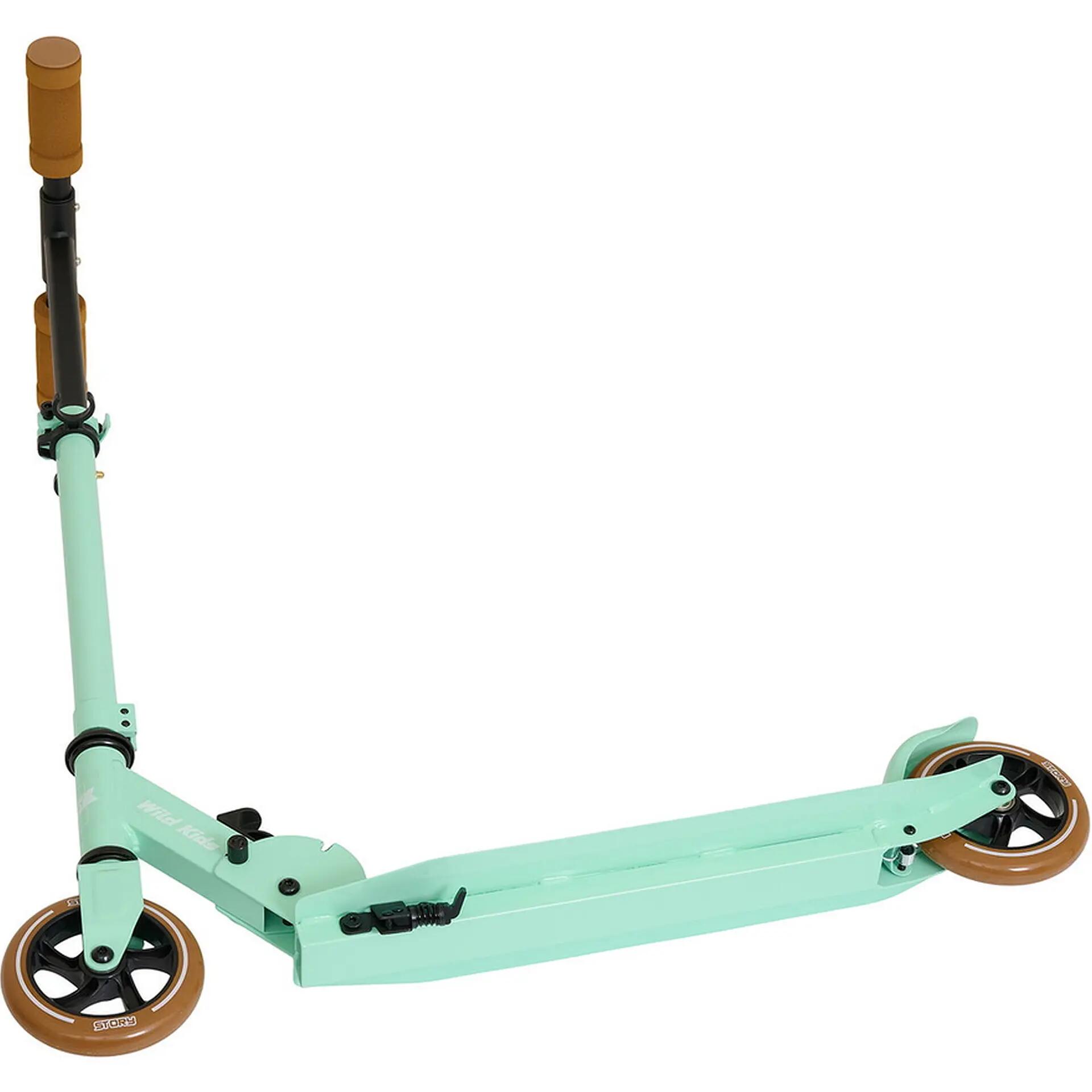 Trottinette pour enfants Wild Kids Foldable, verte 2/3