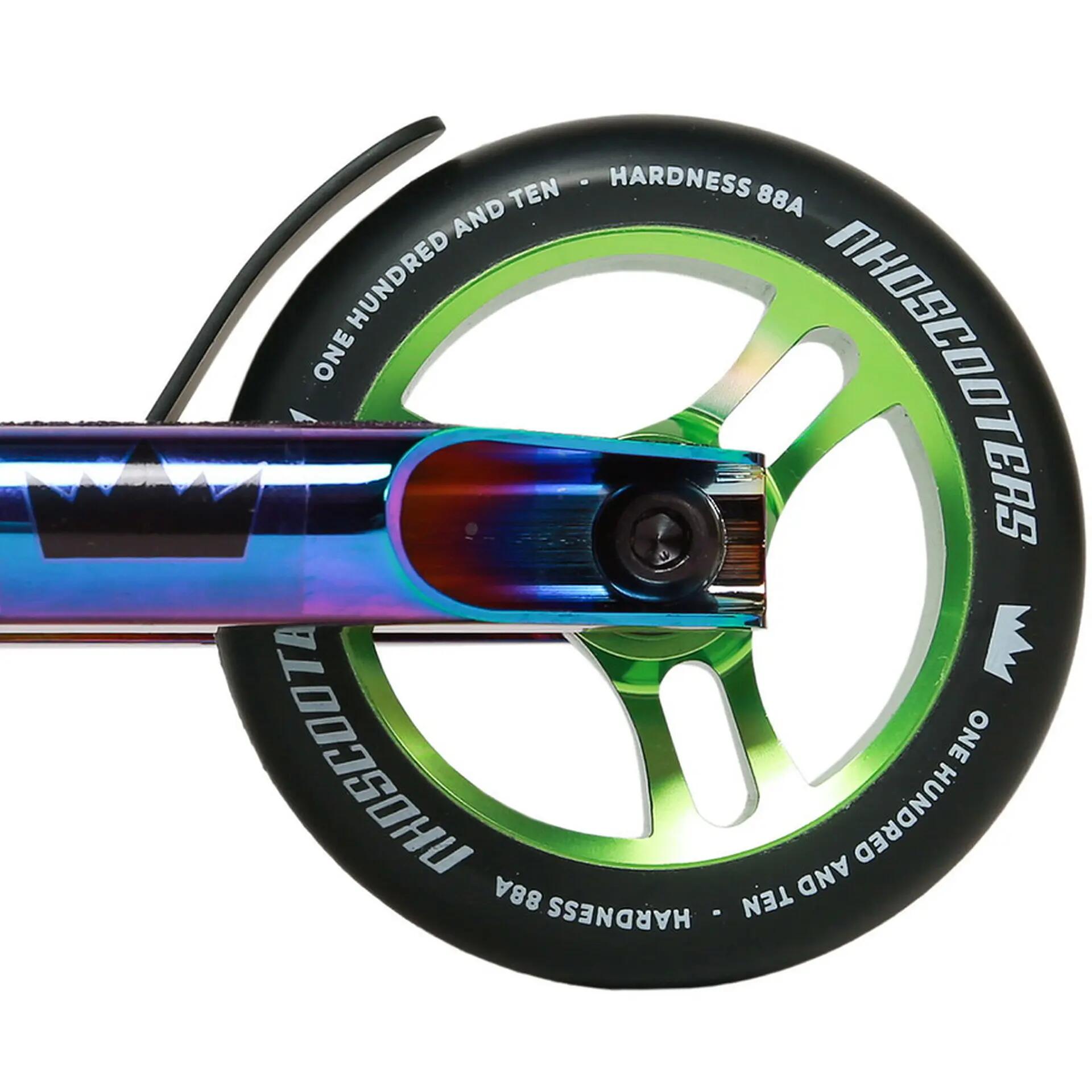Stunt-Scooter RIZZ 81cm, rainbow 2/4
