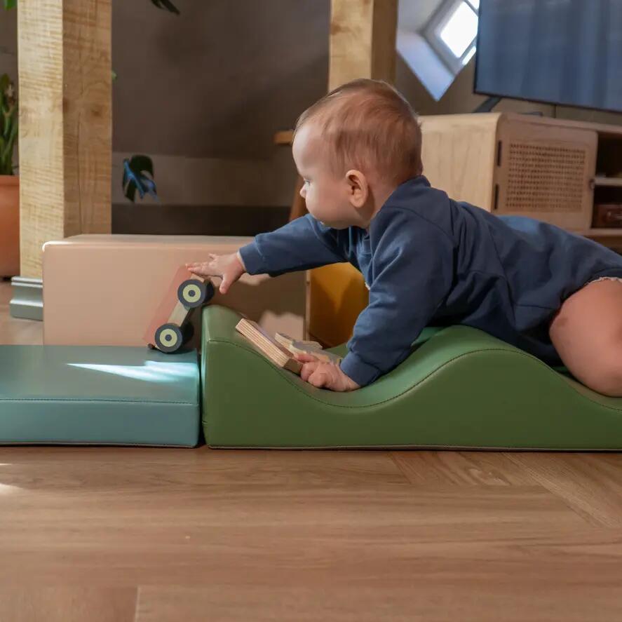 Bébé & Tout-petit Jeu Souple Blocs d'Escalade Discoverer Pastel Sea 4/9