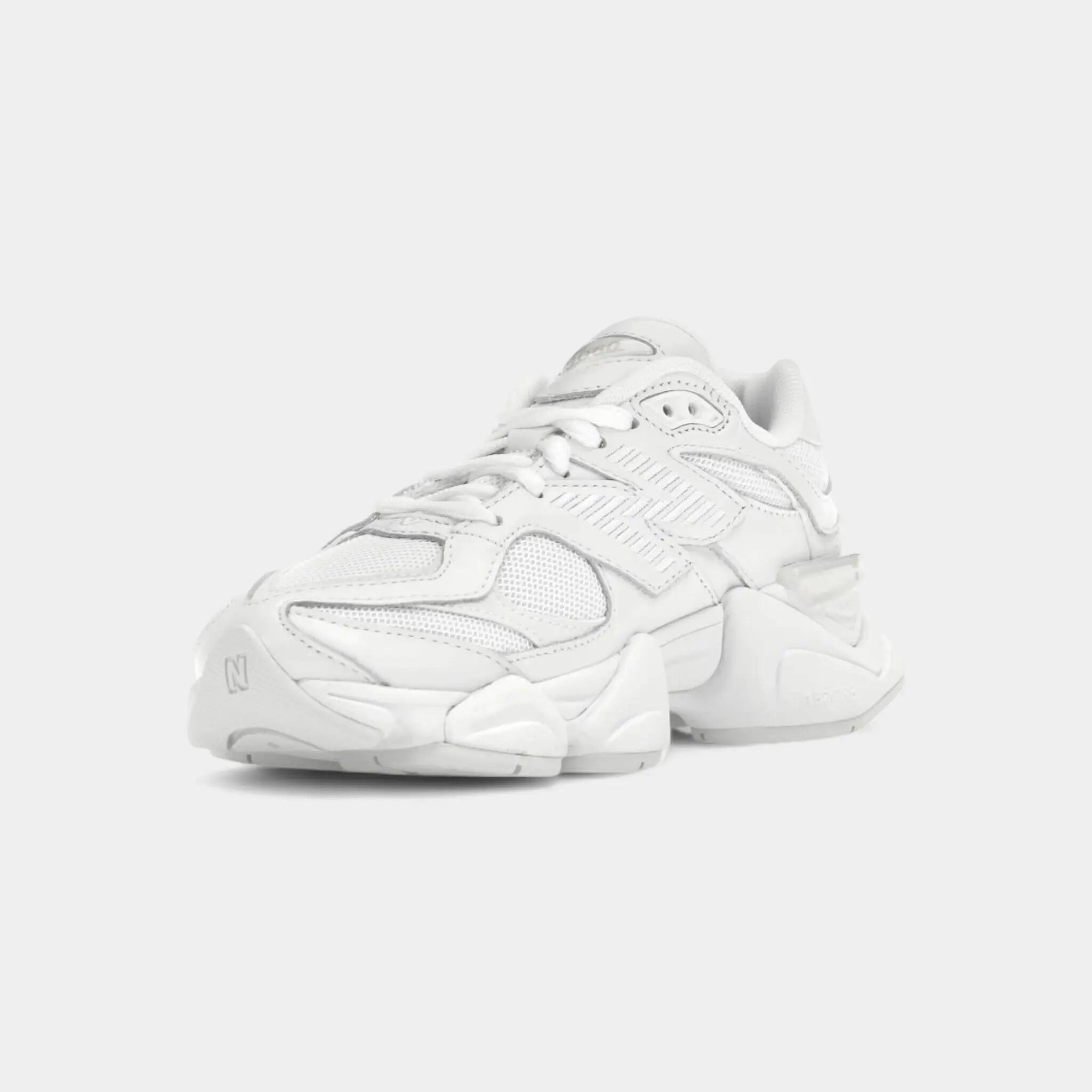New Balance 9060 Triple White 3/5
