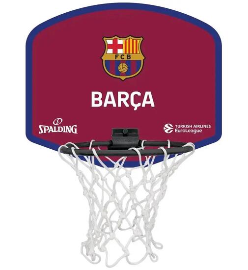 Spalding EuroLeague Team Barcelona mini-basketbalring