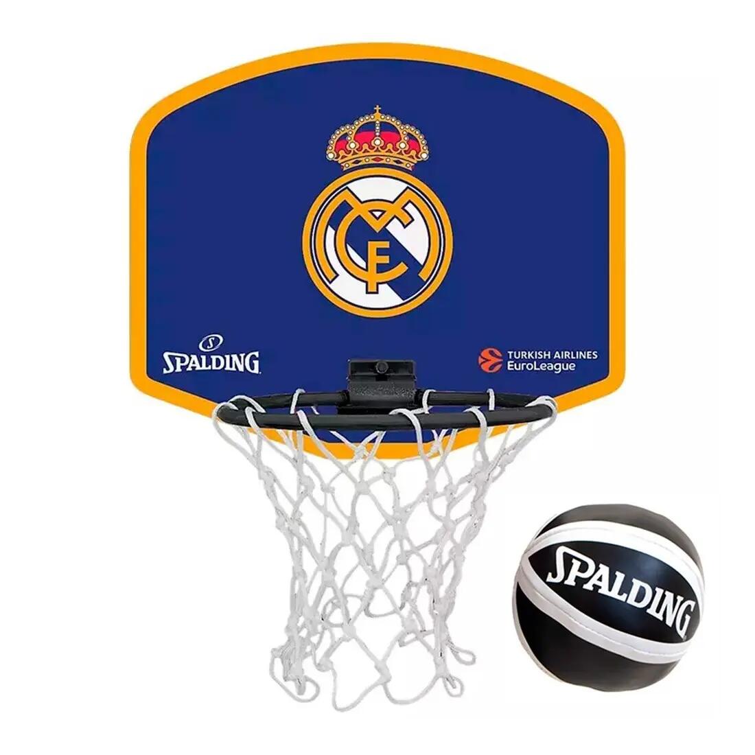 Mini canestro Spalding EuroLeague Team Real Madrid 2/2
