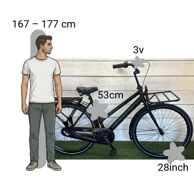 Bicicleta usada Cortina HPV 2/4