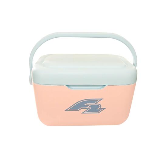F2 Kühlbox Klein Cool Box Kühltasche 11,6L Blau/Pink