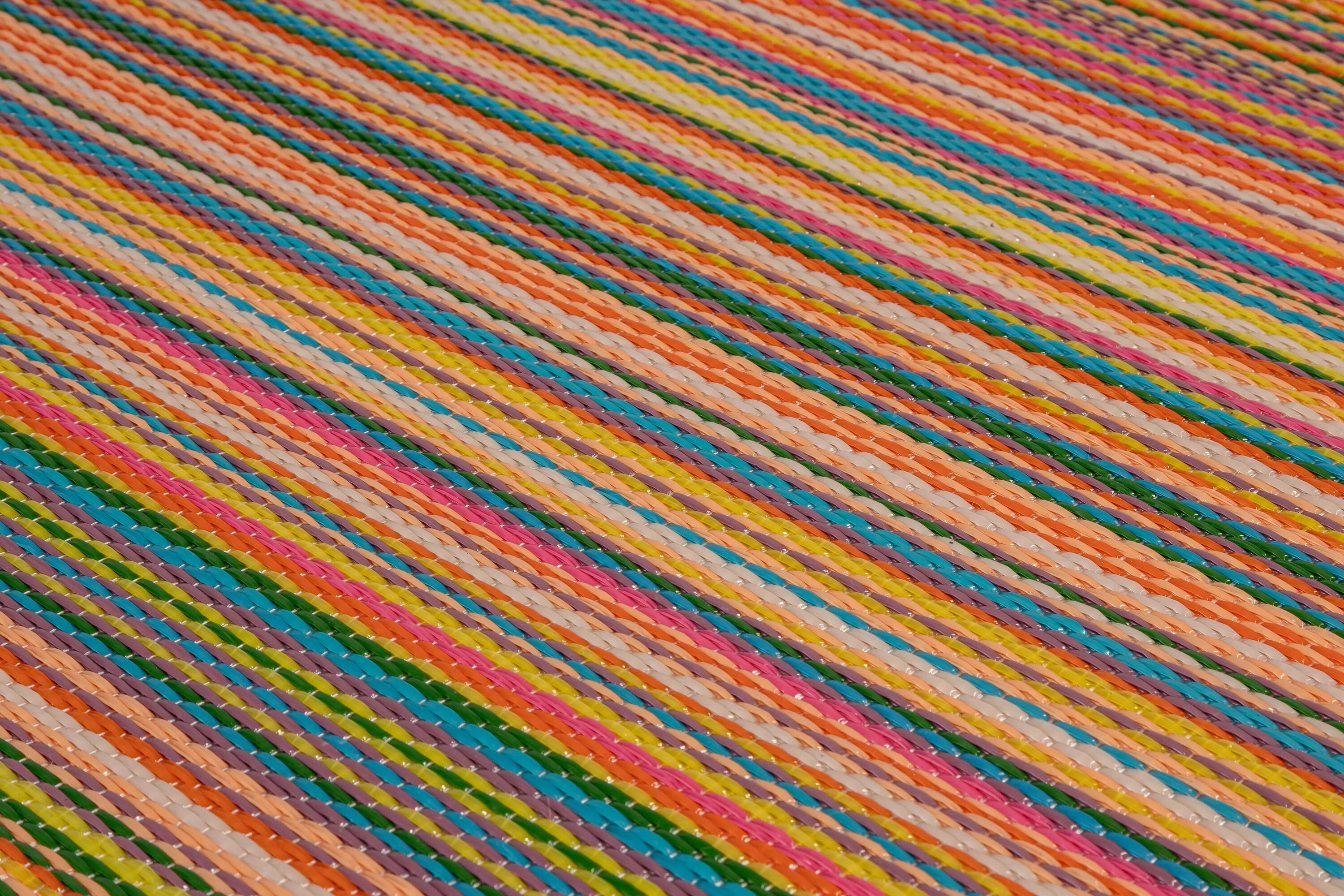 Buitentapijt 120x180 cm Kleurrijk weerbestendig - Human Comfort Fleurig Culture 2/2