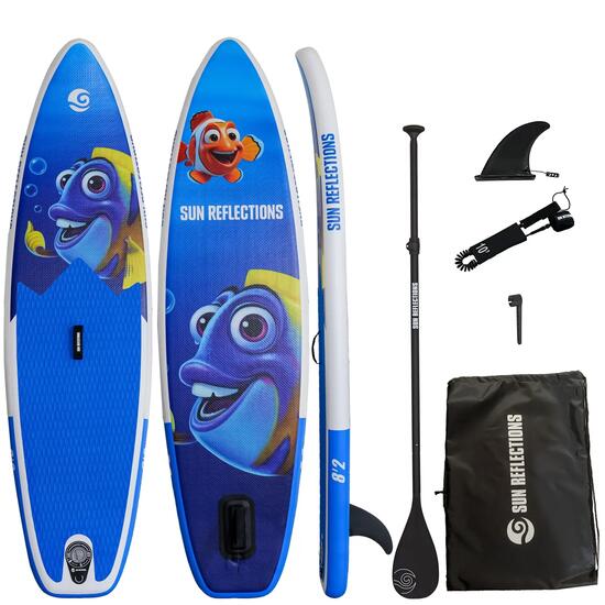 Sup Opblaasbaar Bord Zon Reflecties Kinderen 8'2" Violet