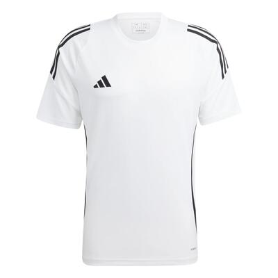 T-shirt mannelijk adidas tiro 24 wit