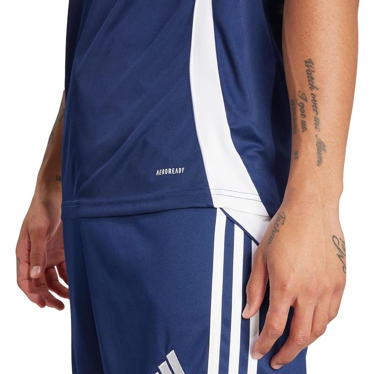 Camiseta homem adidas Tiro 24 - manga curta, Aeroready, 100% poliéster reciclado 6/7