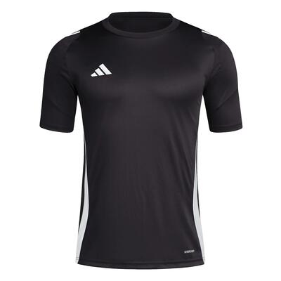 Adidas tiro24 heren voetbalshirt team geel/wit 100% gerecycled polyester xl