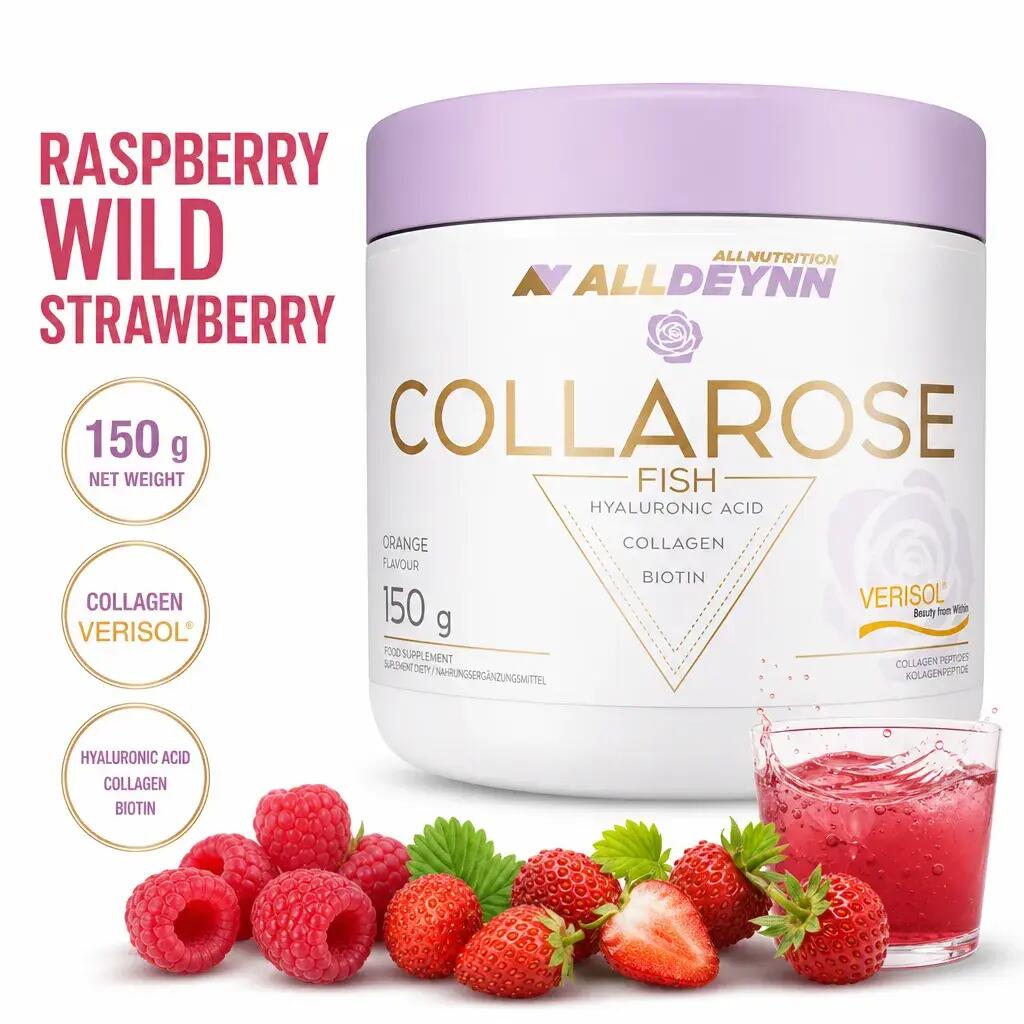 Allnutrition ALLDEYNN Collarose Fish 150g Raspberry Wild Strawberry