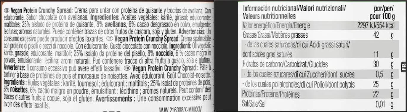 Vegan Nut Protein Cream (250g) 3/3