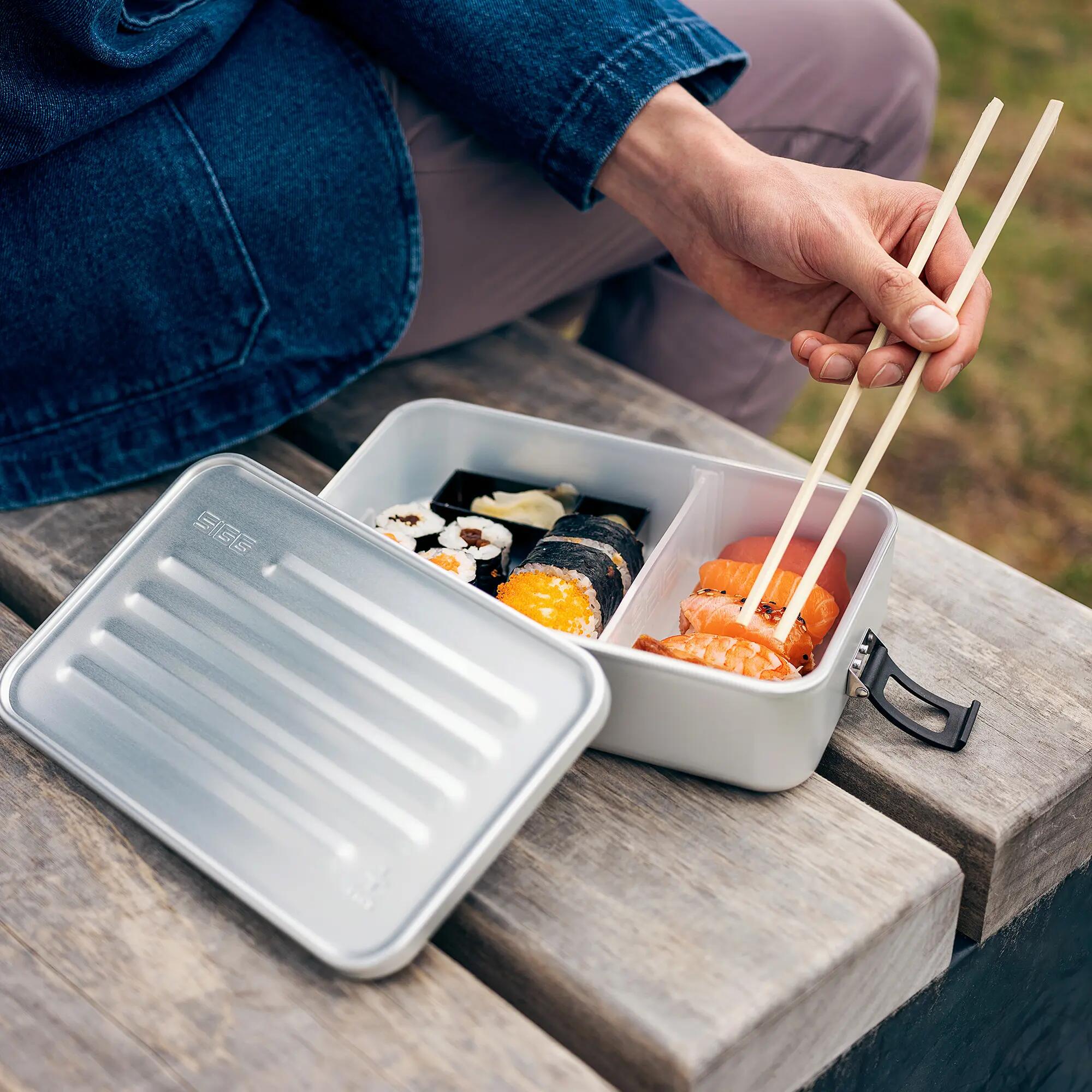 Boîte alimentaire Sigg Metal Box Plus L Alu 6/7