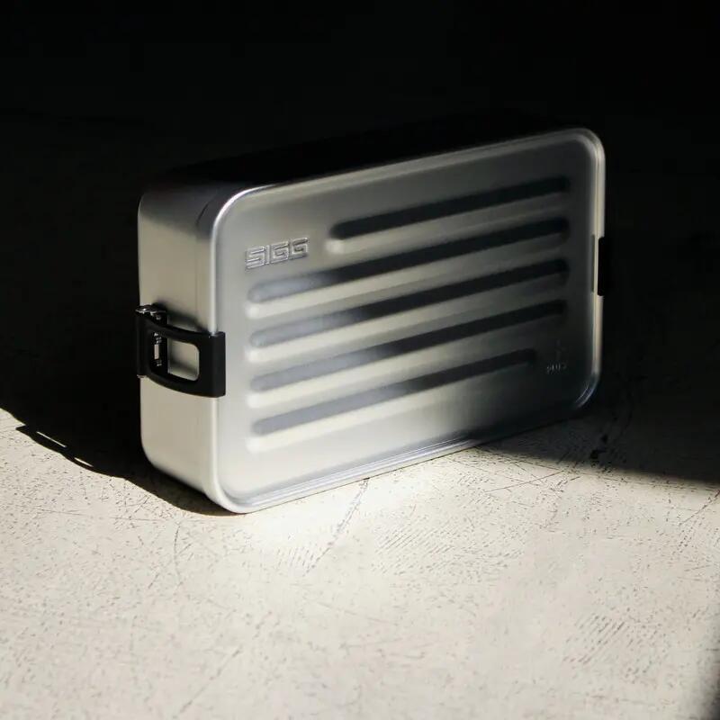Boîte alimentaire Sigg Metal Box Plus L Alu 4/7