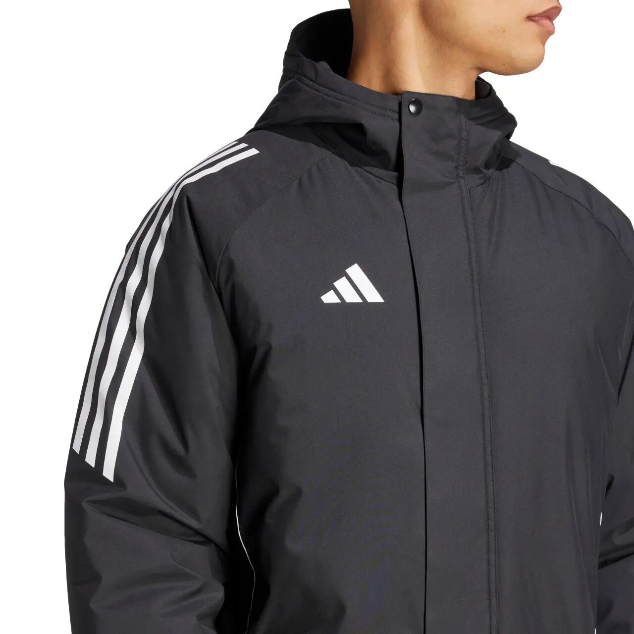 Parka adidas Tiro 24 Stadium da uomo - impermeabile, fodera in pile 6/7