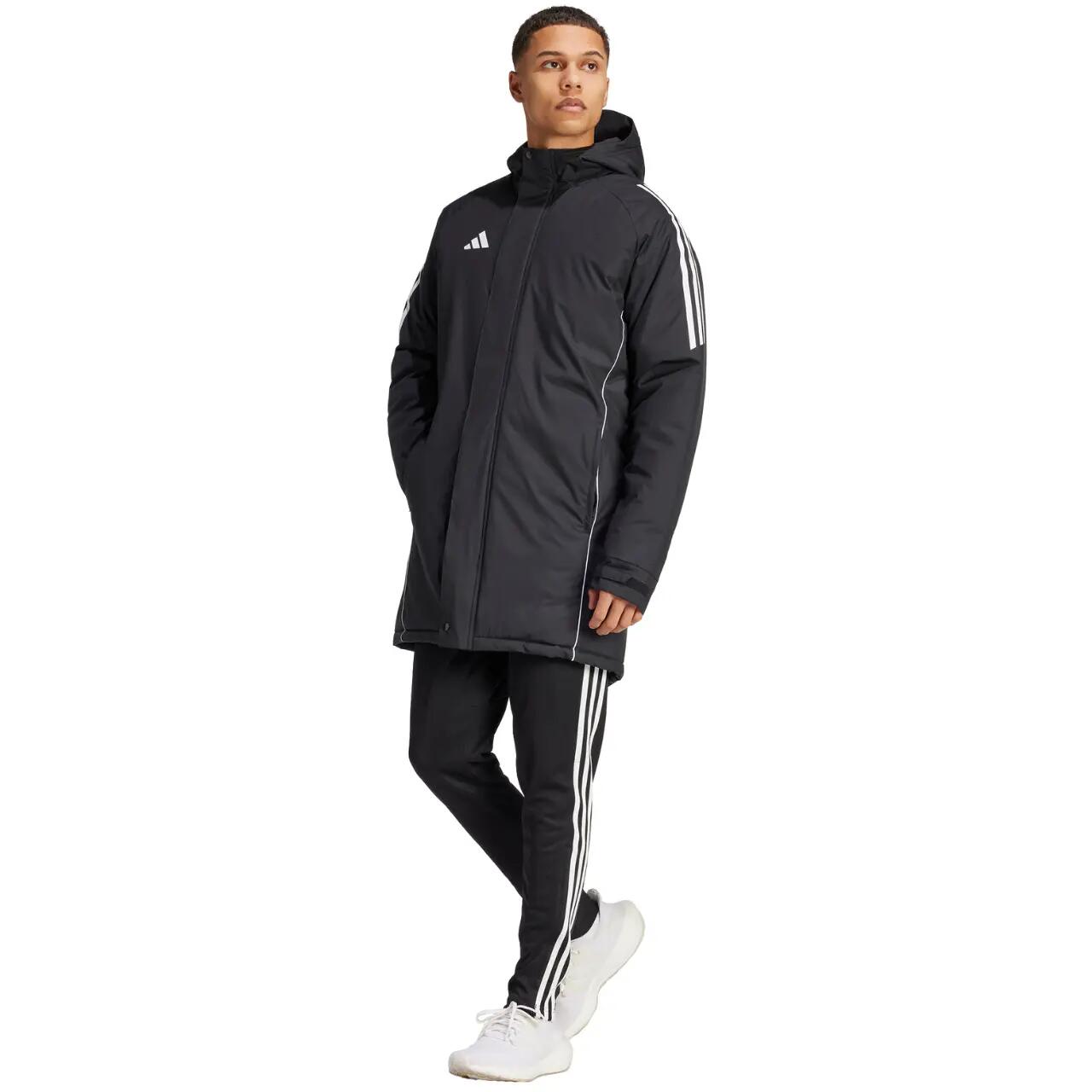 Parka adidas Tiro 24 Stadium da uomo - impermeabile, fodera in pile 5/7