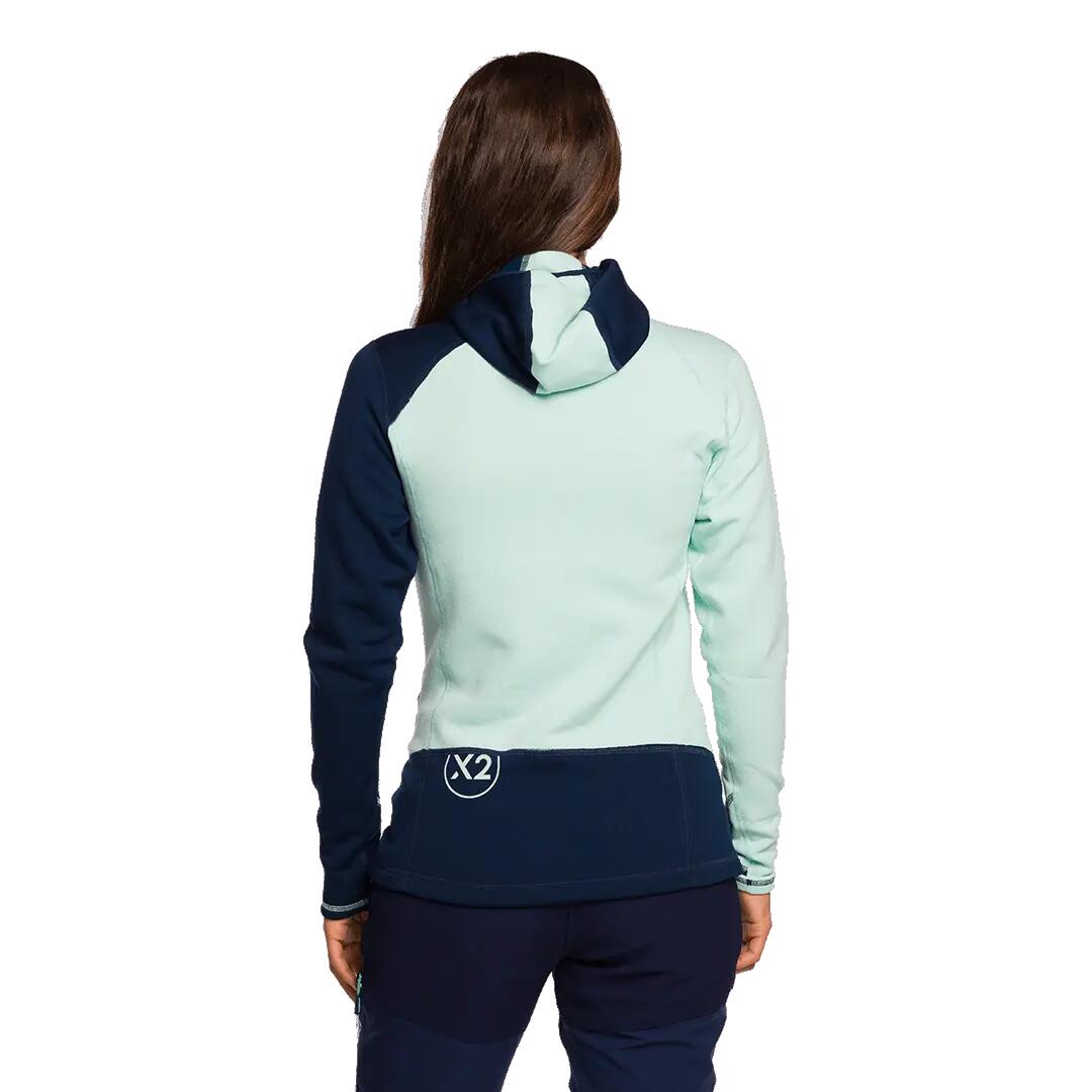 Forro polar para Mujer Trangoworld Trx2 stretch wm evo Verde/Azul 2/7