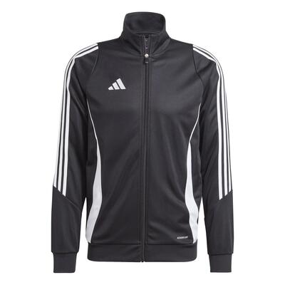 Adidas tiro 24 trainingsvest heren - zwart / wit