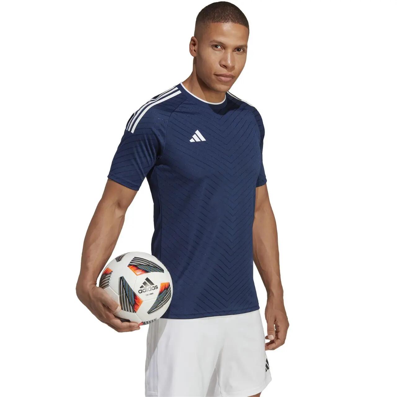 Maglia da calcio corta manica uomo ADIDAS con AEROREADY 3/7
